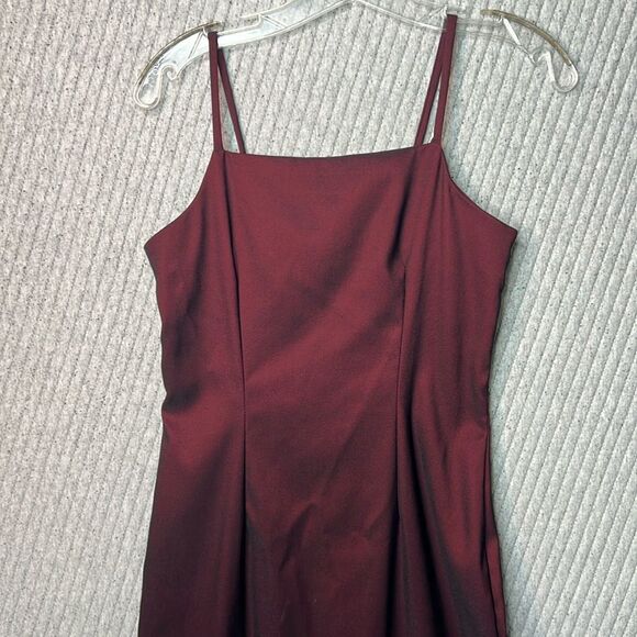 90s Y2K Dress Red Black Bodycon Straps Juniors Size 5 Clueless Classic Fetch - Picture 1 of 6